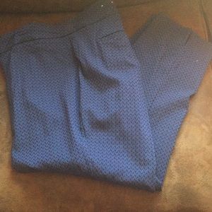 Jasmine and Juliana size 16W blue/black pattern